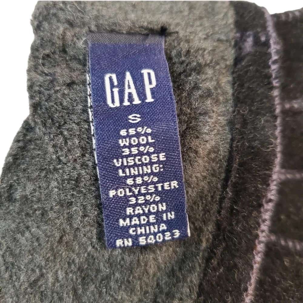 Gap Womens Black Wool Winter Gloves Size Small